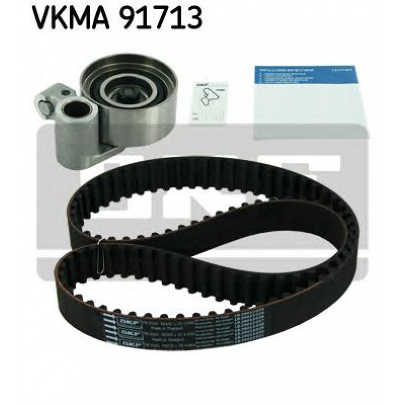 VKMA 91713 SKF Комплект (ремінь+ролики)
